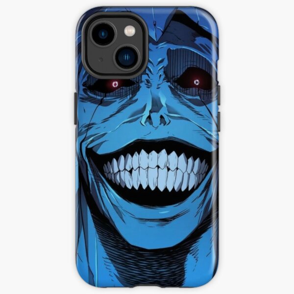 Solo leveling smiling statue. iPhone Tough Case RB0310 product Offical solo leveling Merch
