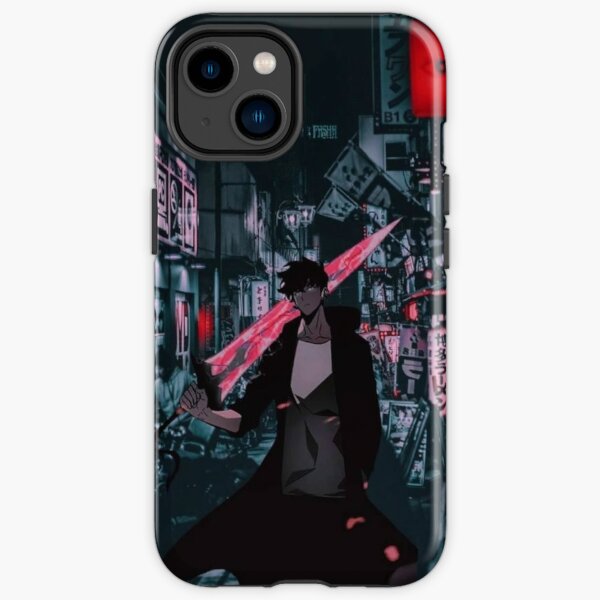 Sung jin woo solo leveling iPhone Tough Case RB0310 product Offical solo leveling Merch