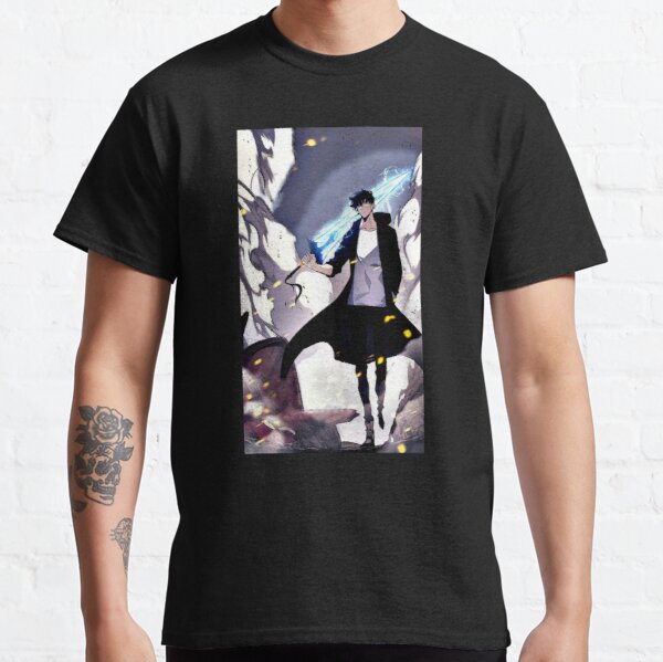 Solo Leveling Sung Jin Woo Sword (Art Design) Classic T-Shirt RB0310 product Offical solo leveling Merch