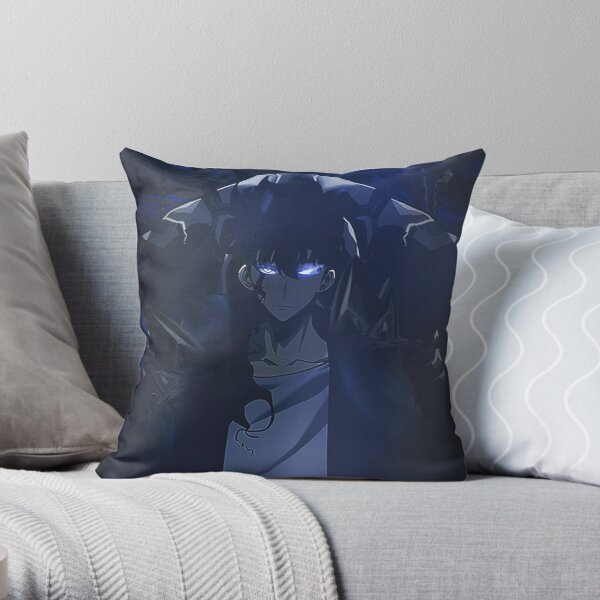 Sung - Solo Leveling Throw Pillow RB0310 product Offical solo leveling Merch