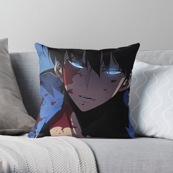 Webtoon Solo Leveling Throw Pillow RB0310 product Offical solo leveling Merch