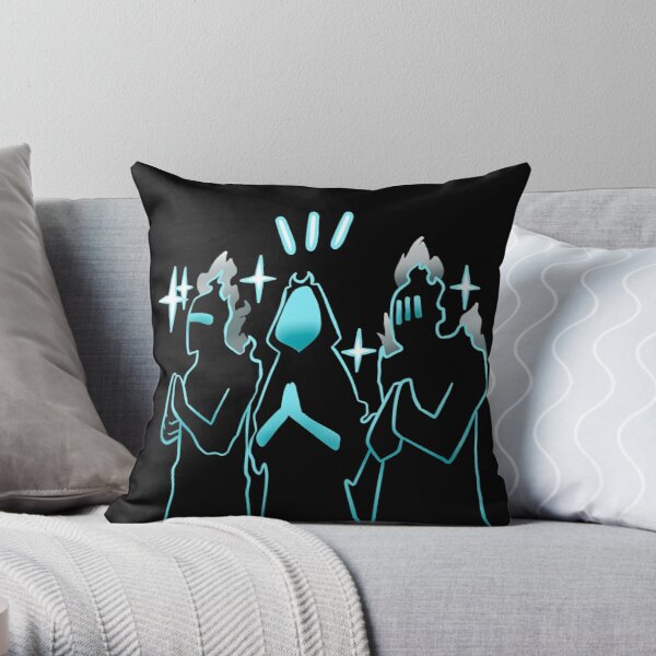 Solo Leveling - Iron’s fans - cute shadows Throw Pillow RB0310 product Offical solo leveling Merch