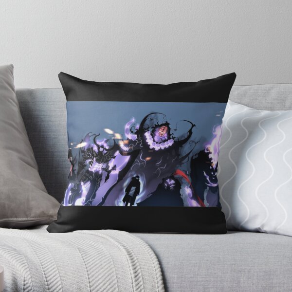 Solo Leveling Throw Pillow RB0310 product Offical solo leveling Merch
