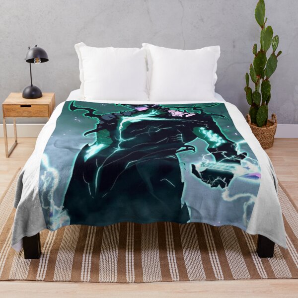 Solo Leveling Throw Blanket RB0310 product Offical solo leveling Merch