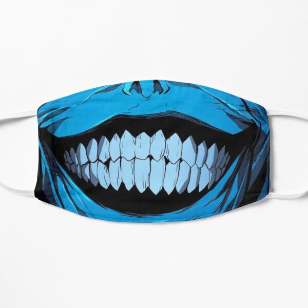 Smiling god solo leveling Flat Mask RB0310 product Offical solo leveling Merch